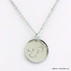 collier signe astrologique zodiaque constellation scorpion 0119243 argenté
