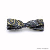 barrette clip cheveux noeud papillon tissu imprimé cachemire 0620012