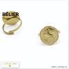 bague signe astrologique bélier zodiaque constellation acier inoxydable 0420017