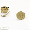 bague signe zodiaque balance astrologique constellation acier inoxydable 0420020