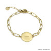 bracelet signe astro BELIER zodiacal constellation acier inoxydable 0220021