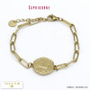 bracelet signe zodiaque CAPRICORNE astrologique constellation acier inoxydable 0220030