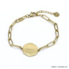 bracelet signe zodiaque CAPRICORNE astrologique constellation acier inoxydable 0220030