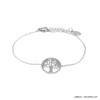 bracelet arbre de vie acier inoxydable femme 0220560