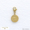 charm breloque oeil porte-bonheur acier inoxydable 0620586