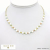 collier acier inoxydable suite étoiles nacre perles rocaille femme 0122022