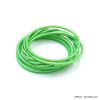 accumulation 5 bracelets jonc Bouddhiste porte-bonheur silicone 0222125
