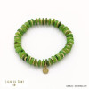 bracelet plage surfeur rondelles nacre acier inoxydable 0222133