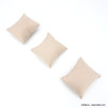 3 coussins présentation boudin bracelets coton 0623014 naturel/beige