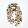 Etole motif vintage pois glitter femme 0724001 naturel/beige