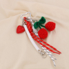 Bijou de sac ou porte-clés cerises cœur 0825017 multi