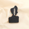 Broche femme stylisée lunettes de soleil rétro chic contemporain résine métal 0526018 vert aqua