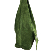 Cabas cuir véritable daim suède pochette 0925512 vert olive