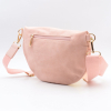 Sac banane Flora&Co simili-cuir effet daim 0925527 rose