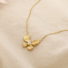 Collier papillon romantique acier inoxydable doré 0126118 doré