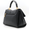 Sac à main Flora&Co rabat fermoir tourniquet simili-cuir grainé 0926511 noir