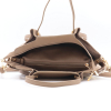 Sac Porté Épaule Pochette Amovible Flora&Co Simili-Cuir Grainé 0926517 taupe