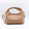 Sac à Main Flora&Co Simili-Cuir Tressé Anse Zippée 0926519 naturel/beige