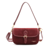 Sac à Bandoulière Rabat Flora&Co Simili-Cuir Daim 0926522 rouge bordeaux