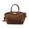 Mini Cabas Flora&Co Simili-Cuir Daim 0926523 marron foncé