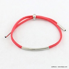 Bracelet fermoir coulissant