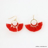 Fermoir crochet boucles d'oreilles